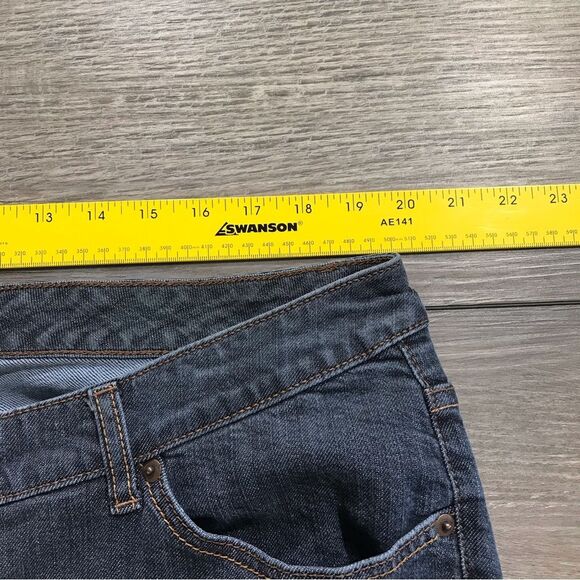 Venezia Womens Stretch Bootcut Jeans Blue Dark Wash Denim Size 5 Petite (22) - Picture 10 of 16